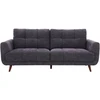 Home4You Sofa STEVE, 3 vietų, tamsiai pilka