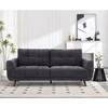 Home4You Dark Sofa STEVE, 3 vietų, tamsiai pilka