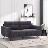 Home4You Dark Sofa STEVE, 3 vietų, tamsiai pilka
