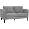Home4You Dvivietė sofa „STEVENS“, pilka