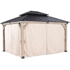 Home4You Užuolaidos CEDAR Šoninės 3x4m, Poliesteris