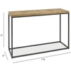 Fotelis Home4You Šonininis staliukas INDUS 116x37xh77cm