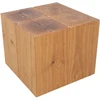 Fotelis Home4You Šoninis staliukas BRONTE 50x50xH45cm Ąžuolo
