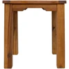 Home4You Bench Stalas suoliukas FORTUNA 40x40x45cm, akacija