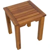 Home4You Bench Stalas suoliukas FORTUNA 40x40x45cm, akacija