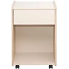 Fotelis Home4You Naktinis staliukas LESTER 43x40xH64cm Melaminas