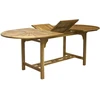 Home4You Stalas FINLAY 153/195x90xH72cm, akacija