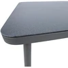 Home4You Stalas ANDROS 90x90xH75cm, pilkas