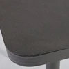 Home4You Lauko stalas ANDROS, 180x90xH75 cm, stalviršis: 5 mm stiklas, spalva: akmenų pilkumo, rėmas ir kojos: aliuminis, spalva: pilka