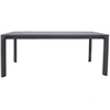 Home4You Stalas CARVES 180x90xH75cm, antracito spalvos