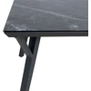 Home4You Stalas CASPER 160x90H73cm, pilkos spalvos