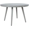 Home4You Lauko stalas SILVA D120xH75cm Pilka/Smėlio spalva