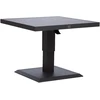 Home4You Lauko stalas TOMSON 85x85xH52-75cm Tamsiai pilka