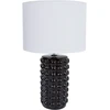 Home4You Stalinis šviestuvas DUNIK H39cm, juodas