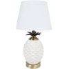 Home4You Lamp Stalinis šviestuvas ANANAS H45cm, baltas