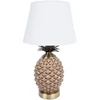 Home4You Lamp Stalinis šviestuvas ANANAS H45cm, ruda