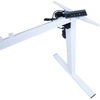 Home4You Stalo rėmas ERGO FIT su 1 varikliu, baltas