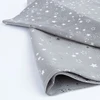 Home4You Table mat GLORY 2, 45x116cm, stars ongrey