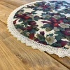 Home4You Staltiesė ŽIEMOS GĖLĖS D70cm, juostelės