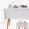 Home4You Staltiesė EASY CARE 140x180cm, balta su kutu