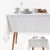 Home4You Staltiesė EASY CARE 140x180cm, balta su kutu