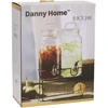 Home4You Stiklinis indas TWIN 2x2,3L, su stoveliu