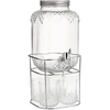 Home4You Stiklinis indelis +4stiklai PARTY SET 4L, su stoveliu