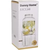 Home4You Stiklinis indelis +4stiklai PARTY SET 4L, su stoveliu