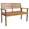 Home4You Bench Suoliukas FORTUNA 123x61,5xH90cm, akacija