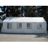 Home4You Palapinė 4x8m, rėmas: plienas, viršus: polietilenas, spalva: balta