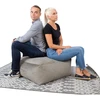 Home4You Stool MITSU-MITSU 80x80xH30cm, šviesiai ruda