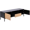 Home4You TV staliukas SEAFORD 140x40xH45cm, ąžuolinis