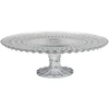 Home4You Stiklinė lėkštė TORTO LĖKŠTĖ D29xH9cm