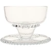 Home4You Stiklinė lėkštė 3in1 torto lėkštė D31xH23cm