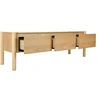 Home4You TV staliukas GARDENIA 153x43xH50,5cm Ąžuolo