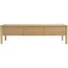 Home4You TV staliukas GARDENIA 183x43xH50,5cm Ąžuolo