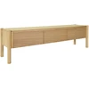 TV staliukas Home4You TV spintelė GARDENIA 183x43xA50,5cm, ąžuolo spalvos