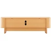 TV staliukas Home4You TV unit MORBEN 160x42xH50cm, melamine with oak decor