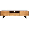 Fotelis Home4You TV spintelė VALENCIA 160x45xH45cm, ąžuolinė
