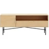 Home4You TV staliukas BASSEL 120x40xH50cm, 3D melaminas