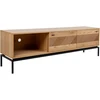Home4You TV staliukas CINDY 180x40xH55cm, MDF ąžuolas