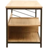 Home4You TV staliukas DIMITRA 120x40xH45cm Rustic/Juodas