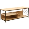 Home4You TV staliukas DIMITRA 120x40xH45cm Rustic/Juodas
