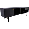Home4You TV staliukas LUXEMBOURG 150x40xH50cm, juodas