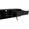 Home4You TV staliukas LUXEMBOURG 150x40xH50cm, juodas