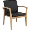 Lauko baldų komplektas Home4You Valgomojo baldų komplektas ROYAL su 8 kėdėmis (13258), 280x100xH76 cm, stalviršis: tikmedis, apdaila: šlifuotas, nealyvuotas, kojos: aliumininės