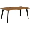 Fotelis Home4You Valgomojo stalas CHILLI 160x90xH77cm