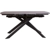 Home4You Valgomojo stalas CINTRA 160+40+40x90xH76,5/80cm