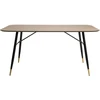 Fotelis Home4You Valgomojo stalas FLORA 160x90xH77cm
