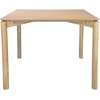 Fotelis Home4You Valgomojo stalas GARDENIA 90x90xH75cm Ąžuolo